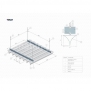 Потолочная система Алюминиевые потолки Tokay Dreieck Decke Серый