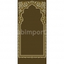Ковровое покрытие Ege Mosque Collection RF5285932 коричневый — купить в Москве в интернет-магазине Snabimport