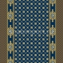 Ковровое покрытие Ege Opulence by Geoff Haley RF52203421 синий — купить в Москве в интернет-магазине Snabimport