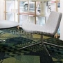 Ковровое покрытие Hammer carpets Highline 80/20 1400 Modular 350 Dessin Tile-1 зеленый — купить в Москве в интернет-магазине Snabimport