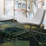 Ковровое покрытие Hammer carpets Highline 80/20 1400 Modular 750 Dessin Tile-1 зеленый — купить в Москве в интернет-магазине Snabimport