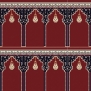 Ковролин Carus Mosque-MK006-21001 Красный — купить в Москве в интернет-магазине Snabimport