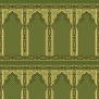 Ковролин Carus Mosque-MK016-22002 зеленый — купить в Москве в интернет-магазине Snabimport