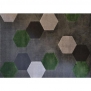 Ковер Besana New Trends Atom Серый — купить в Москве в интернет-магазине Snabimport