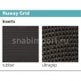 Грязезащитные покрытия Forbo Nuway Grid Серый
