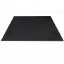 Модульное резиновое покрытие Spol размером 1x1 "Мрамор" чёрный