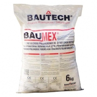 Полимерная фибра Bautech BAUMEX — купить в Москве в интернет-магазине Snabimport