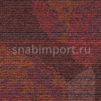 Ковровая плитка Desso Visions of Flowers B230-4208 Красный — купить в Москве в интернет-магазине Snabimport