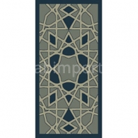 Ковровое покрытие Ege Mosque Collection RF52951905 серый — купить в Москве в интернет-магазине Snabimport