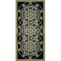 Ковровое покрытие Ege Mosque Collection RF52951925 черный — купить в Москве в интернет-магазине Snabimport