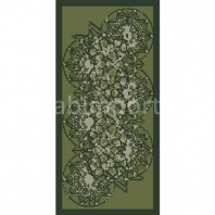 Ковровое покрытие Ege Mosque Collection RF52951931 зеленый — купить в Москве в интернет-магазине Snabimport