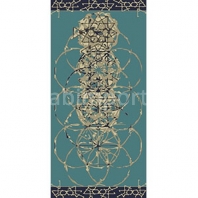 Ковровое покрытие Ege Mosque Collection RF52751709 голубой — купить в Москве в интернет-магазине Snabimport