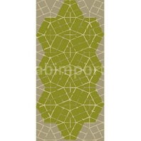 Ковровое покрытие Ege Mosque Collection RF52751711 зеленый — купить в Москве в интернет-магазине Snabimport