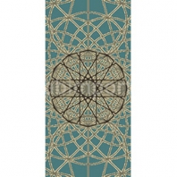 Ковровое покрытие Ege Mosque Collection RF52751722 голубой — купить в Москве в интернет-магазине Snabimport