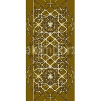 Ковровое покрытие Ege Mosque Collection RF52851285 зеленый — купить в Москве в интернет-магазине Snabimport