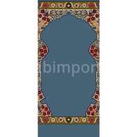 Ковровое покрытие Ege Mosque Collection RF5285902 синий — купить в Москве в интернет-магазине Snabimport
