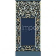 Ковровое покрытие Ege Mosque Collection RF5285906 синий — купить в Москве в интернет-магазине Snabimport