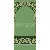 Ковровое покрытие Ege Mosque Collection RF5285916 зеленый — купить в Москве в интернет-магазине Snabimport