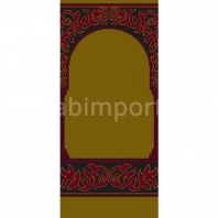 Ковровое покрытие Ege Mosque Collection RF5285918 коричневый — купить в Москве в интернет-магазине Snabimport