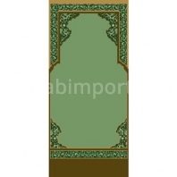 Ковровое покрытие Ege Mosque Collection RF5285926 зеленый — купить в Москве в интернет-магазине Snabimport
