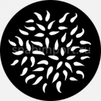 Гобо металлические Rosco Tree & Flowers 77596 чёрный