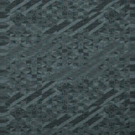 Тканые ПВХ покрытие Bolon by You Geometric-black-ocean (рулонные покрытия) зеленый