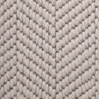 Ковровое покрытие Bentzon Carpets Herring Weave 370-001 белый