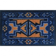 Придверный коврик Milliken Blokhus синий — купить в Москве в интернет-магазине Snabimport