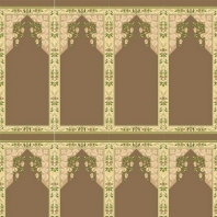 Ковролин Carus Mosque-MK024-22007 коричневый
