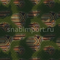 Ковровое покрытие Ege Floorfashion by Muurbloem RF52758511 зеленый — купить в Москве в интернет-магазине Snabimport