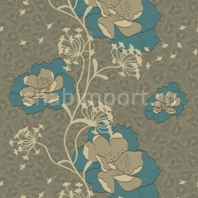 Ковровое покрытие Ege Floorfashion by Muurbloem RF5275A1034 серый — купить в Москве в интернет-магазине Snabimport