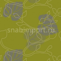 Ковровое покрытие Ege Floorfashion by Muurbloem RF5275B1030 зеленый — купить в Москве в интернет-магазине Snabimport