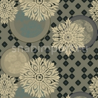 Ковровое покрытие Ege Floorfashion by Muurbloem RF5275D0234 серый — купить в Москве в интернет-магазине Snabimport