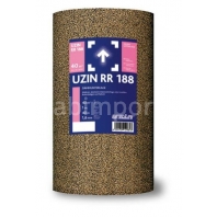 Клеящаяся, эластичная изоляционная подложка под текстильные покрытия и паркет Uzin RR 188, 6 мм коричневый