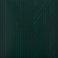 Тканые ПВХ покрытие Bolon by You Stripe-black-peacock (рулонные покрытия) зеленый
