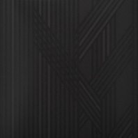 Тканые ПВХ покрытие Bolon by You Stripe-black-steel (рулонные покрытия) чёрный