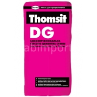 Самовыравнивающаяся гипсово-цементная смесь Thomsit DG, 25 кг Серый — купить в Москве в интернет-магазине Snabimport