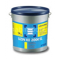 Электропроводящий клей для резиновых покрытий Uzin KE 2000 SL, 14 кг Серый