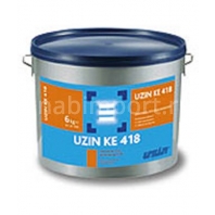 Клей для ПВХ- ХВ и текстильных покрытий Uzin KE 418, 18 кг белый