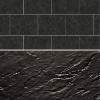 Дизайн плитка Project Floors Work SL306 чёрный