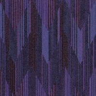 Ковровая плитка Milliken Europe FIXATION Zigzag ZZG151-66 Фиолетовый