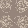 Ковровое покрытие Halbmond Circles in motion 17007-a01 коричневый — купить в Москве в интернет-магазине Snabimport