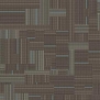 Ковровая плитка Milliken USA REMIX CUSTOM Freestyle 306 Dark Brown-Sky