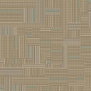Ковровая плитка Milliken USA REMIX CUSTOM Freestyle 375 Tan-Aqua