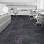 Ковровая плитка Interface Works Geometry 4278008Violet Фиолетовый