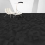 Ковровая плитка Shaw BEYOND THE FOLD Angle Tile 5T058-59505 чёрный