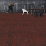 Ковровая плитка Shaw HAND DRAWN Lineweight Tile 5T114-13880 Красный