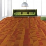 Ковровая плитка Shaw MINDFUL PLAY Impact Tile 5T188-86668 оранжевый