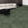 Ковровая плитка Shaw FLOOR ARCHITECTURE Рoured Tile 5T206-06335 зеленый