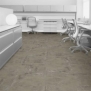 Дизайн плитка Interface Textured Stones A00303 Warm Polished Cement Серый